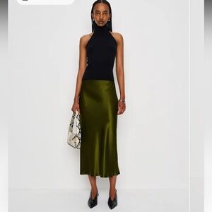 Layla silk Skirt